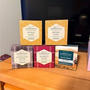 White Barn Wallflowers Fragrance Collection - Orange, Pink, Brown